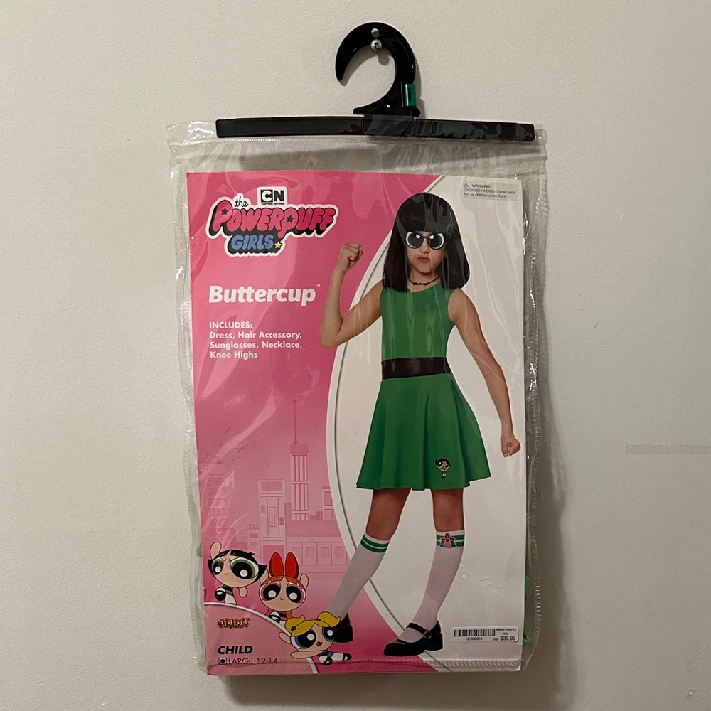 Buttercup Superhero Costume - Green